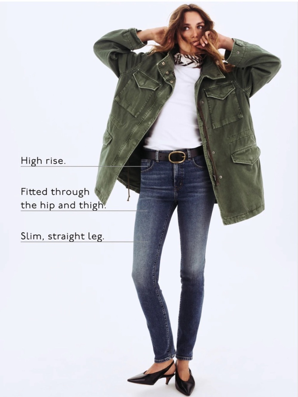 Madewell High Rise Skinny Jeans – Dark Wash Stretch Denim Size 29